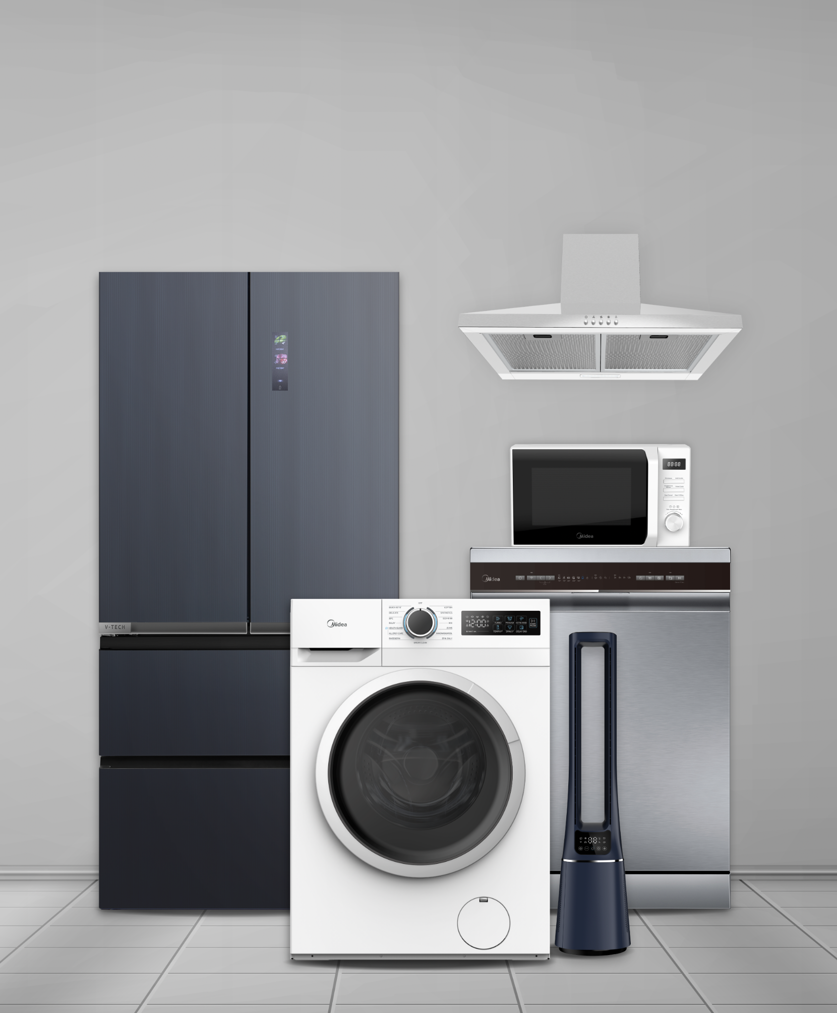 Electrodomésticos Midea - frigoríficos